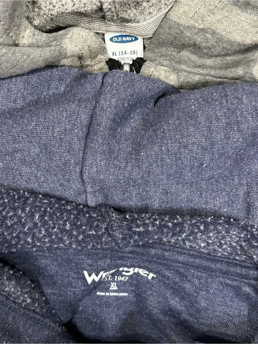 Boys XL Hoodie Lot 4 Realtree Wrangler Old Navy Camo Hunting 14-18